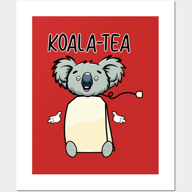 Koala-Tea Wall Art by Art by Nabes